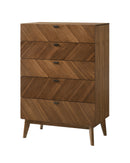 Nova Domus Kamela- Modern Walnut Chest