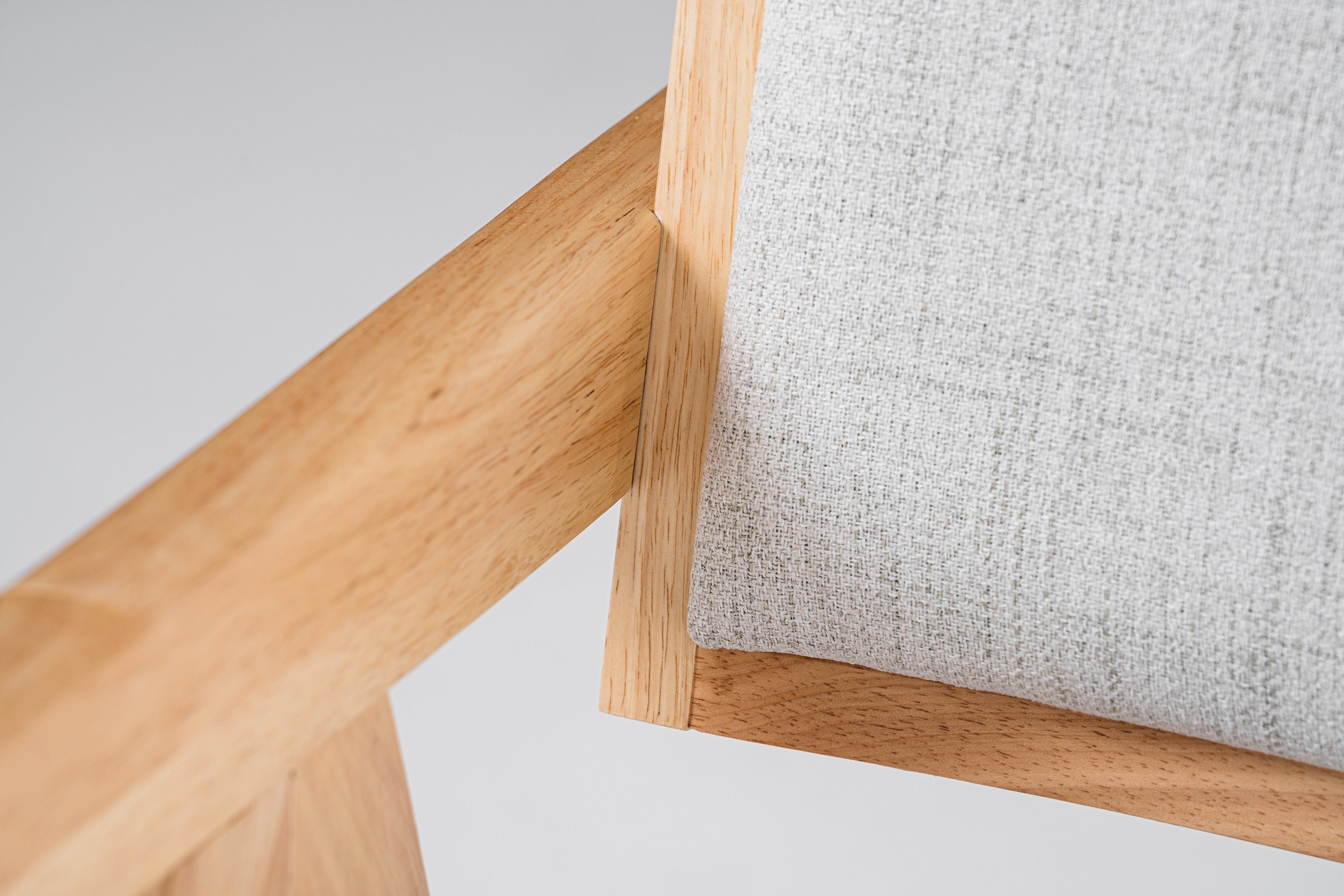 Modrest Fern - Modern Natural and Beige Dining Chair Set of 2