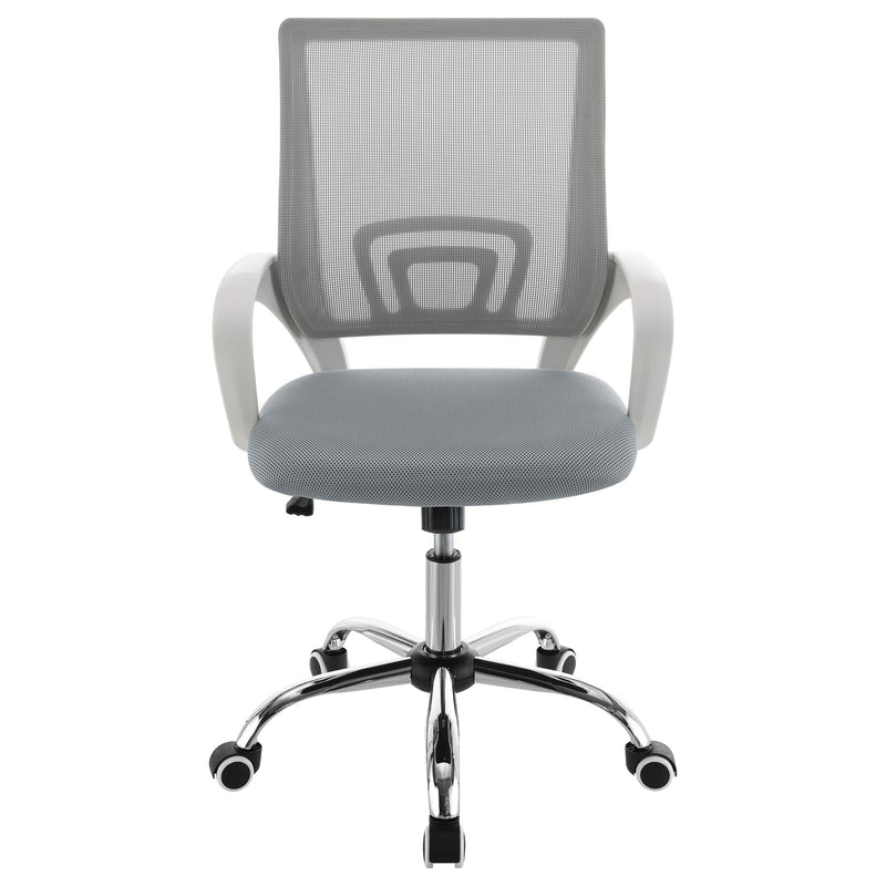 Felton Upholstered Adjustable Home Office Desk Chair Black