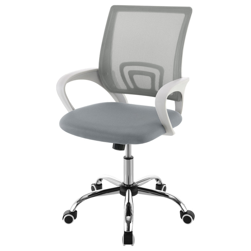 Felton Upholstered Adjustable Home Office Desk Chair Black