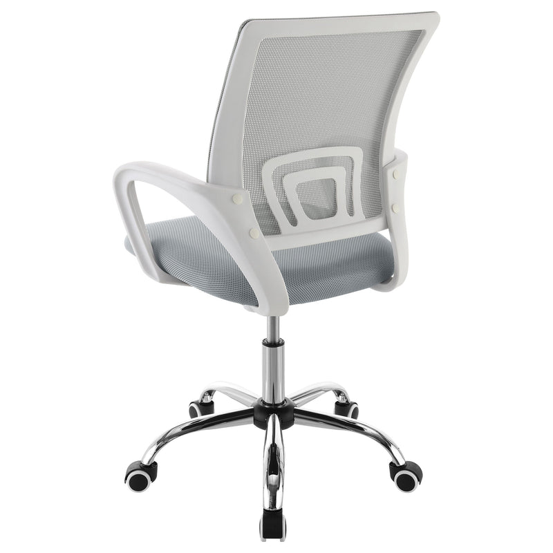 Felton Upholstered Adjustable Home Office Desk Chair Black