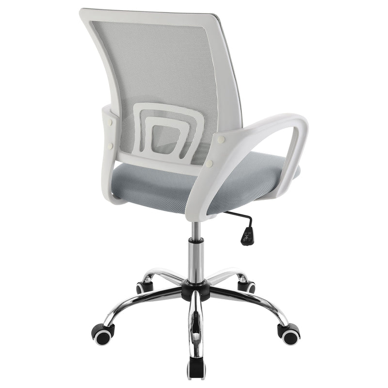 Felton Upholstered Adjustable Home Office Desk Chair Black
