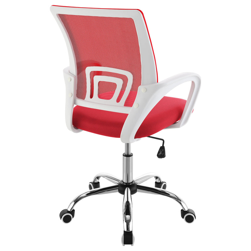 Felton Upholstered Adjustable Home Office Desk Chair Black