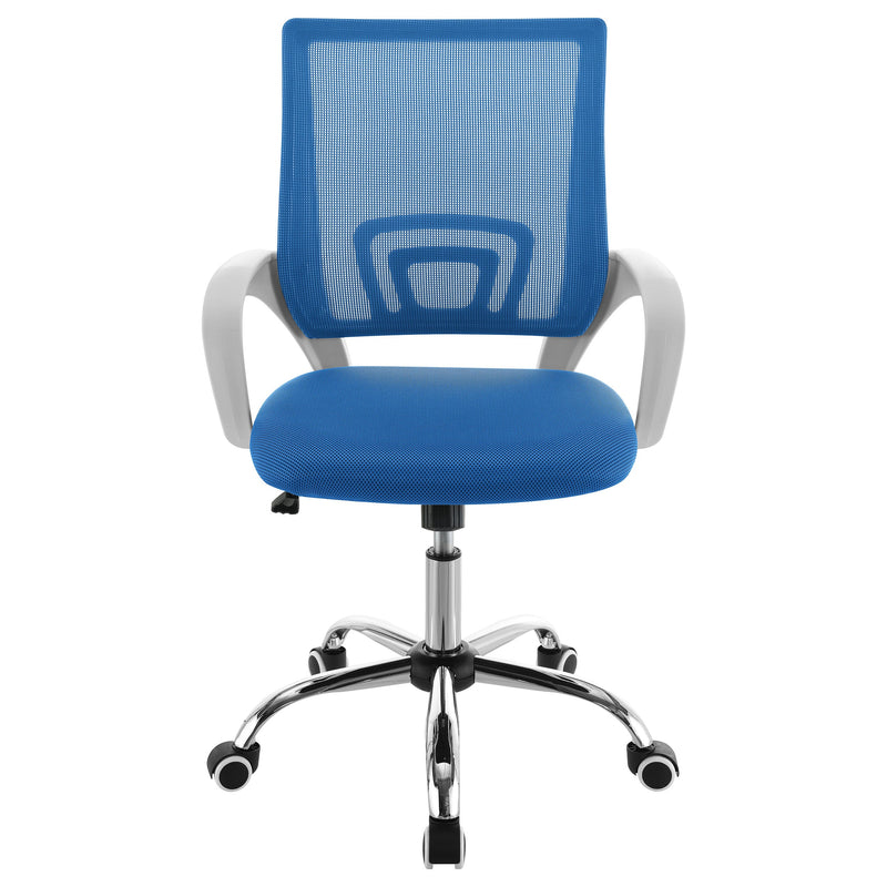 Felton Upholstered Adjustable Home Office Desk Chair Black