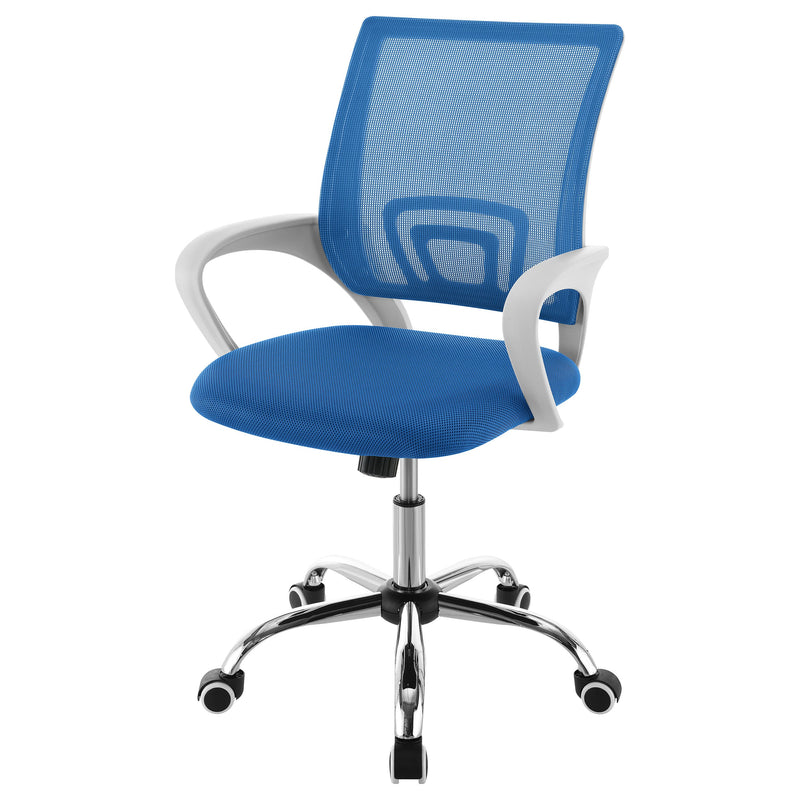 Felton Upholstered Adjustable Home Office Desk Chair Black