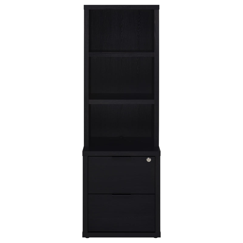 Westpark 3-piece Wall Unit Bookcase Set with USB