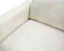 Divani Casa Schmidt - Modern Off White Fabric Chair