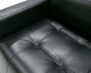 Divani Casa Schmidt - Modern Black Leather Chair