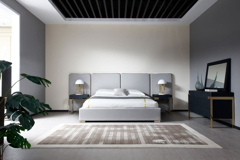 Modrest Rothsay - Modern Wenge + Gold Dresser