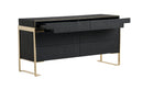 Modrest Rothsay - Modern Wenge + Gold Dresser