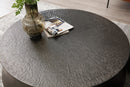 Modrest Airdrie - Modern Antique Grey Large Round Coffee Table