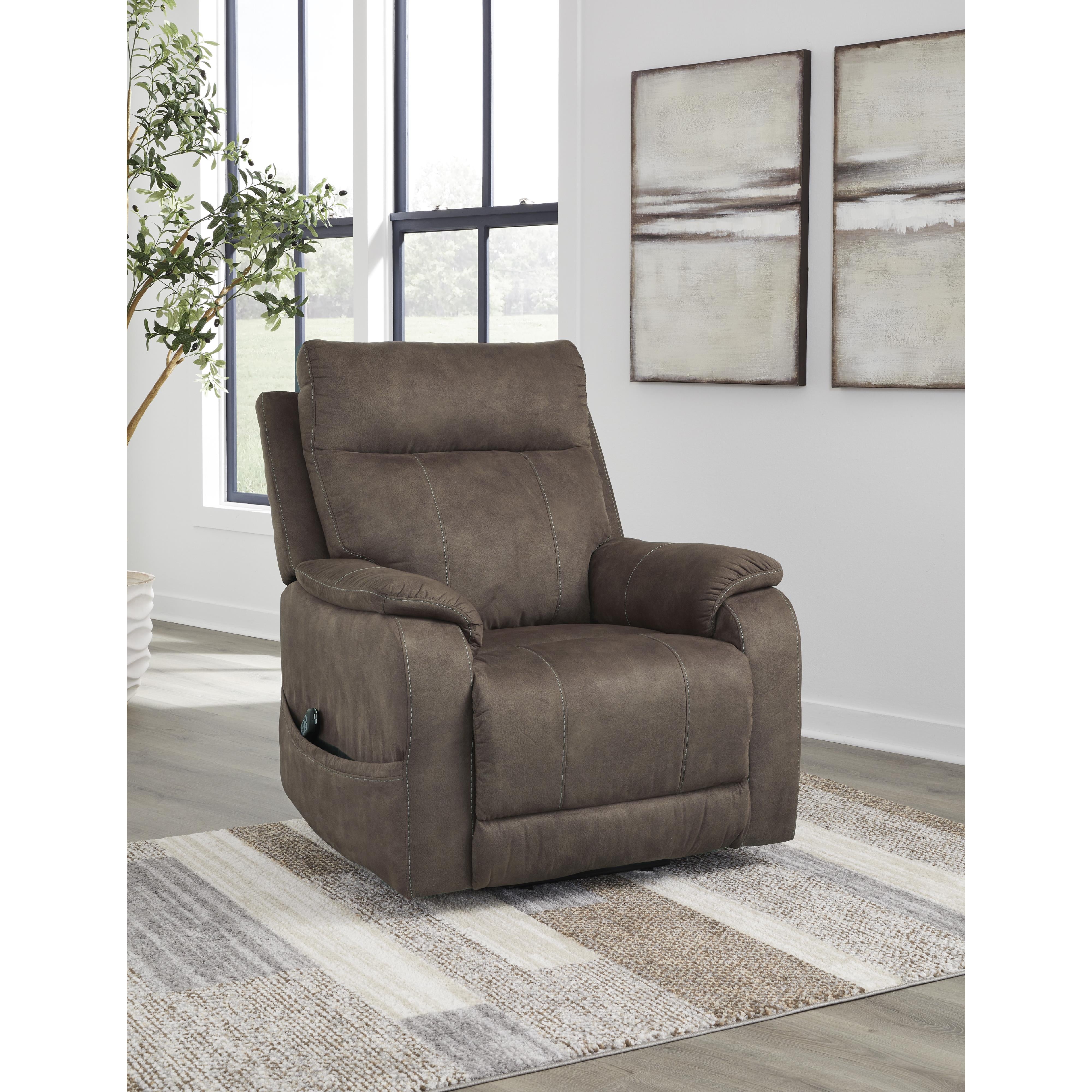 Diamond Modern Furniture Exclusive Design Crestmeade Fabric Lift Chair with Heat and Massage 1350412 IMAGE 7
