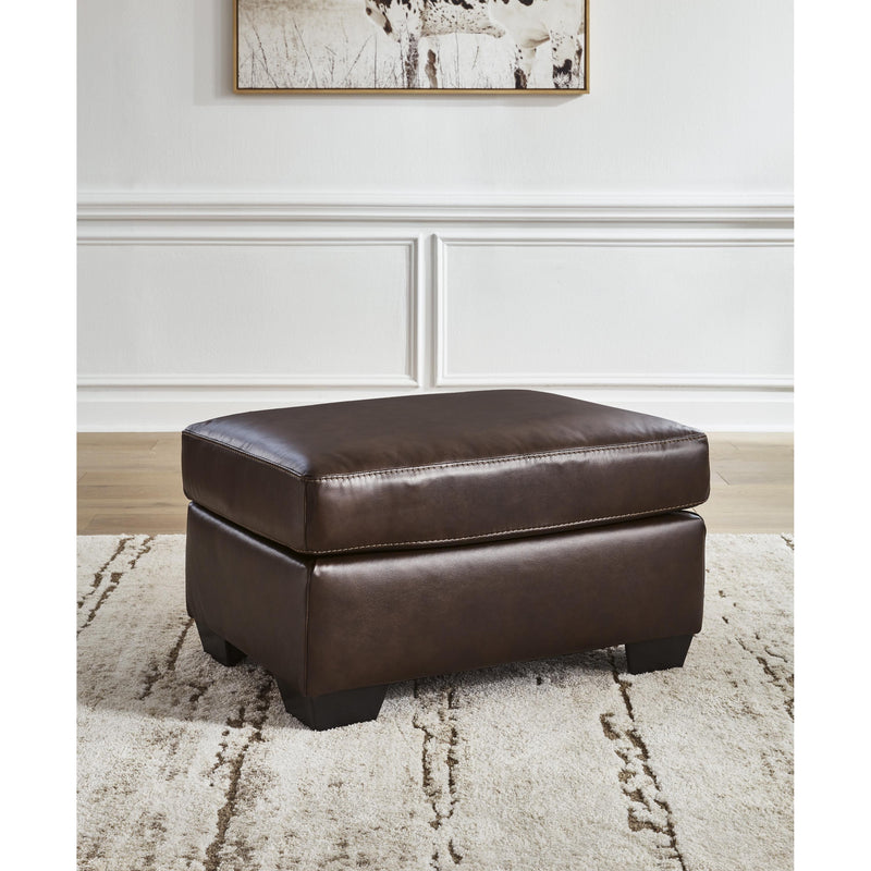 Signature Design by Ashley Santorine Leather Match Ottoman 2170614 IMAGE 4