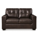 Signature Design by Ashley Santorine Stationary Leather Match Loveseat 2170635 IMAGE 2