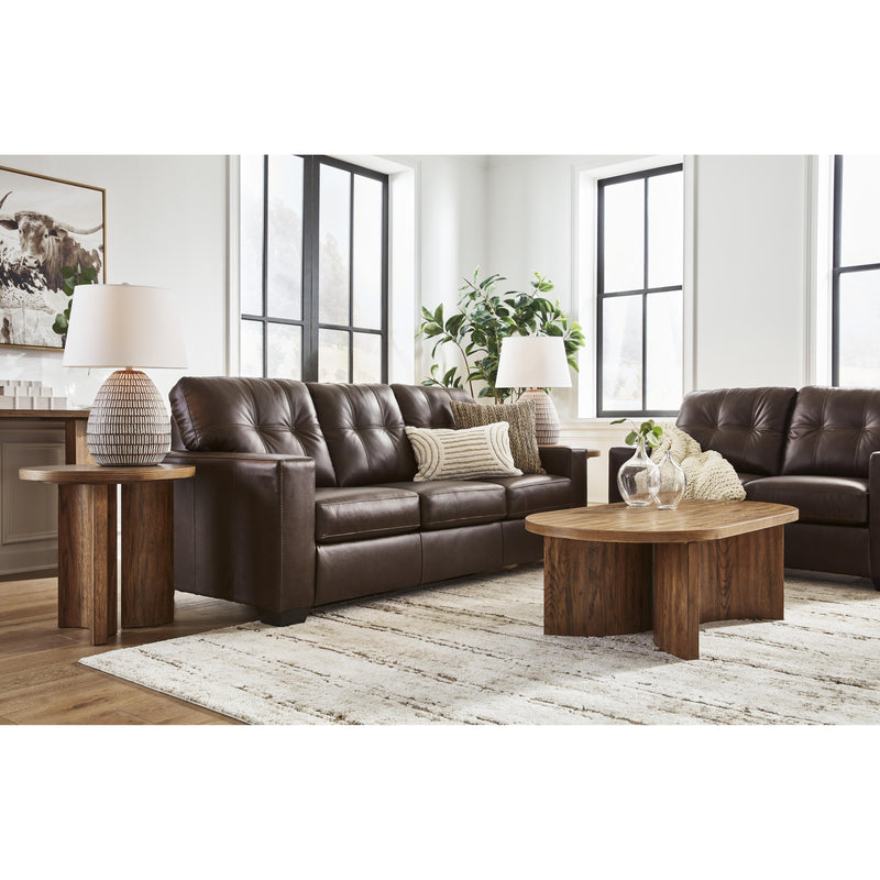 Signature Design by Ashley Santorine Stationary Leather Match Loveseat 2170635 IMAGE 8