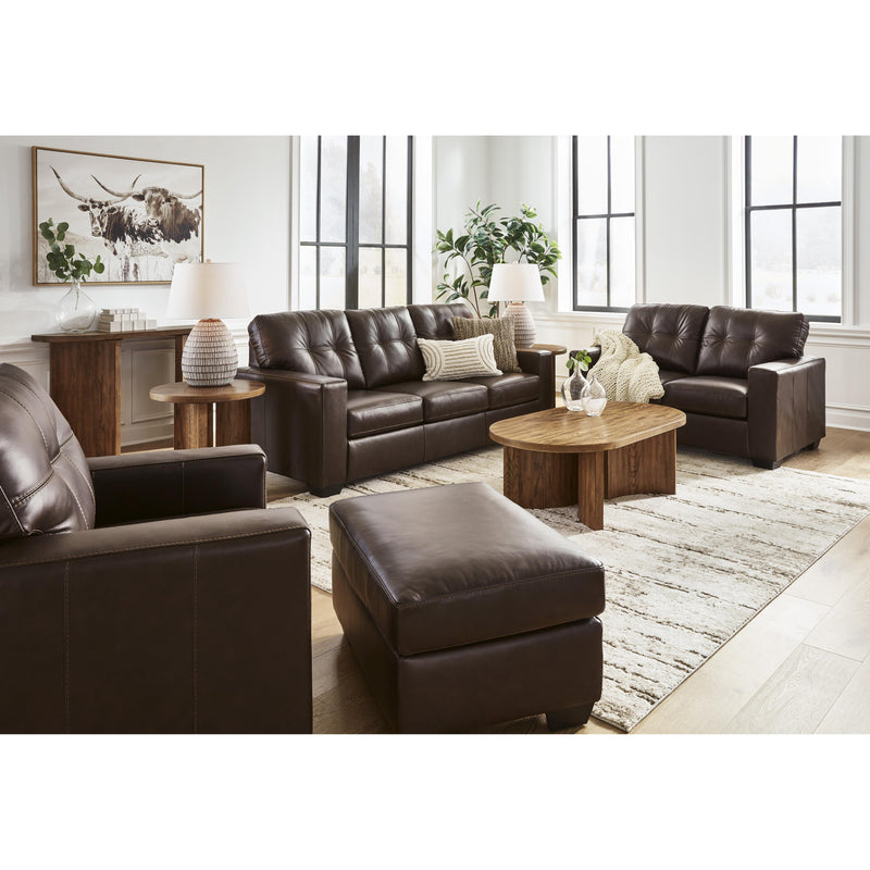 Signature Design by Ashley Santorine Stationary Leather Match Loveseat 2170635 IMAGE 9