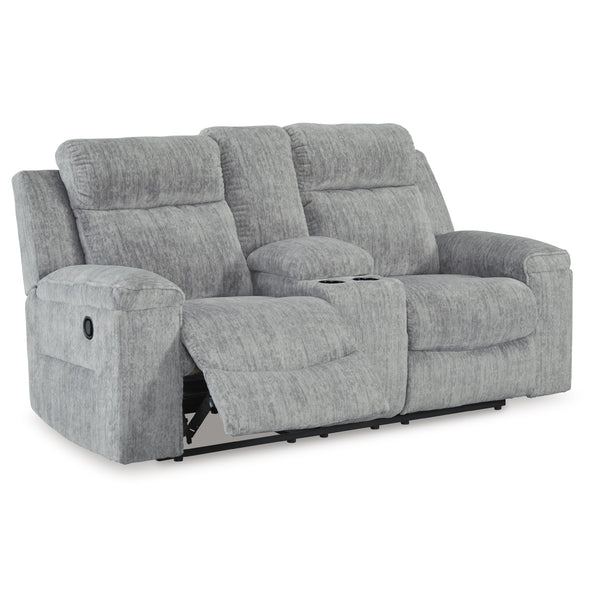 Diamond Modern Furniture Exclusive Design Buntington Reclining Fabric Loveseat with Console 3400494 IMAGE 1