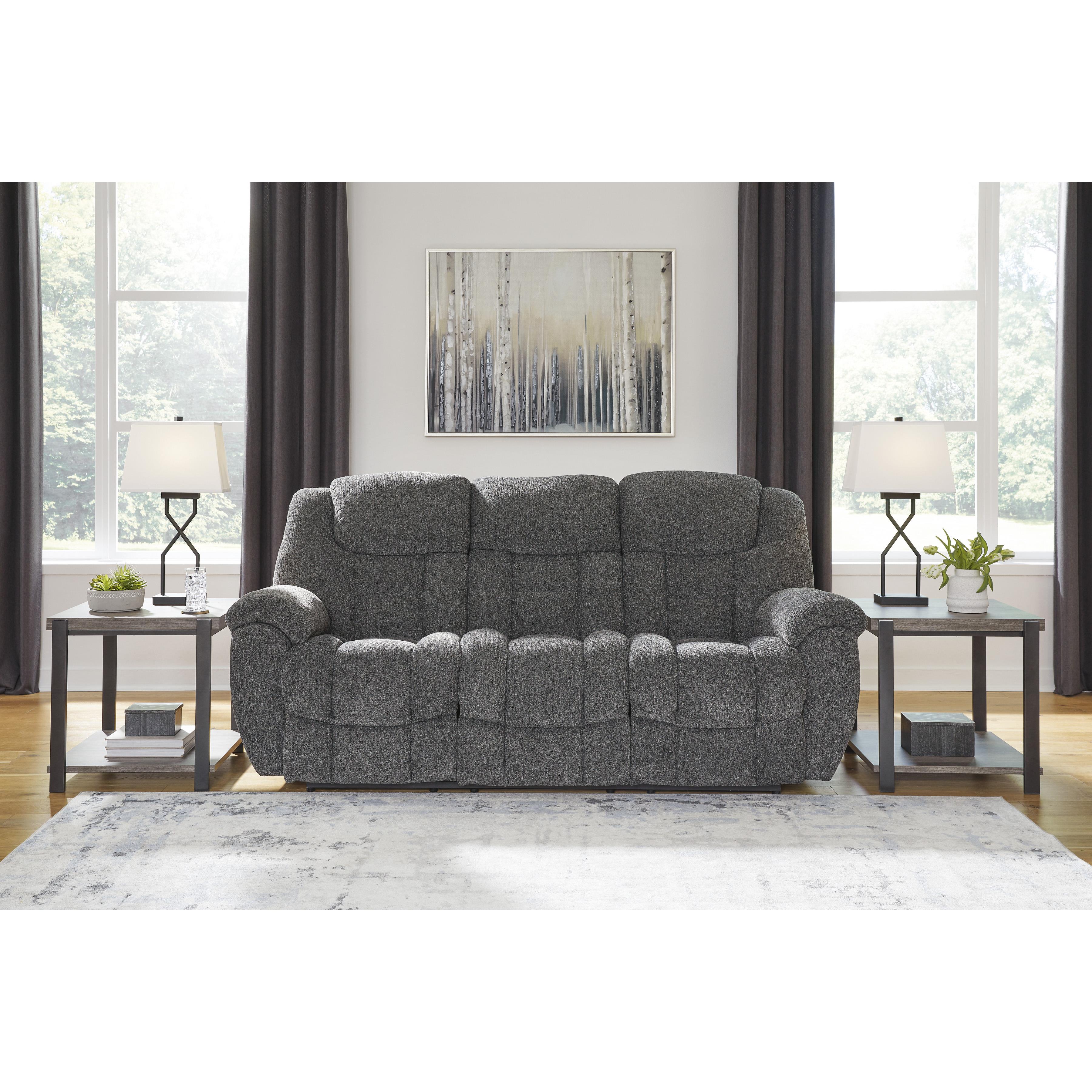 Signature Design by Ashley Foreside Reclining Fabric Sofa 3810488 IMAGE 6