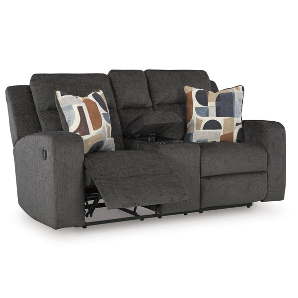 Diamond Modern Furniture Exclusive Design Kanlow Reclining Loveseat with Console 3860794 IMAGE 1