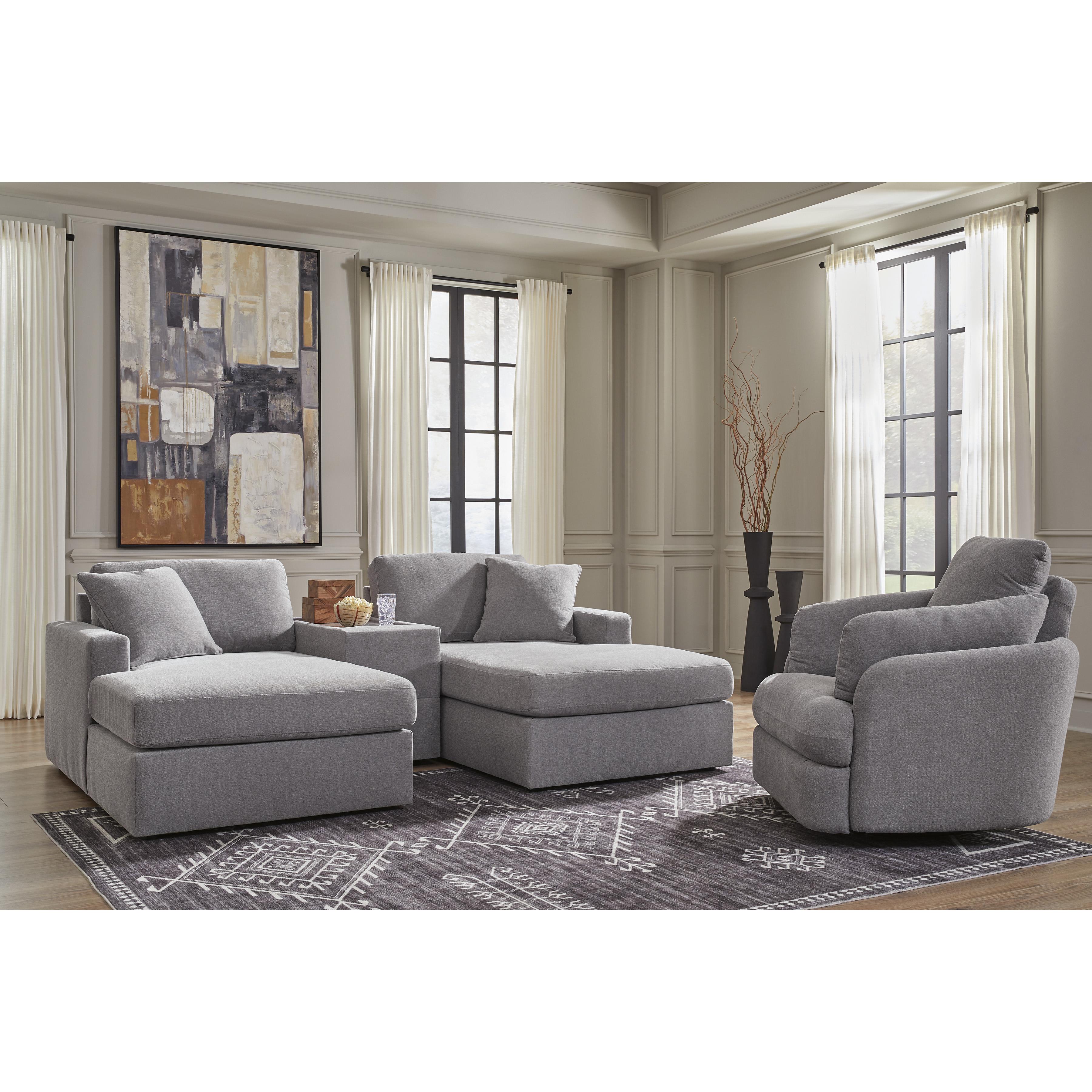 Signature Design by Ashley Modmax Swivel Glider Fabric Recliner 9210461 IMAGE 15