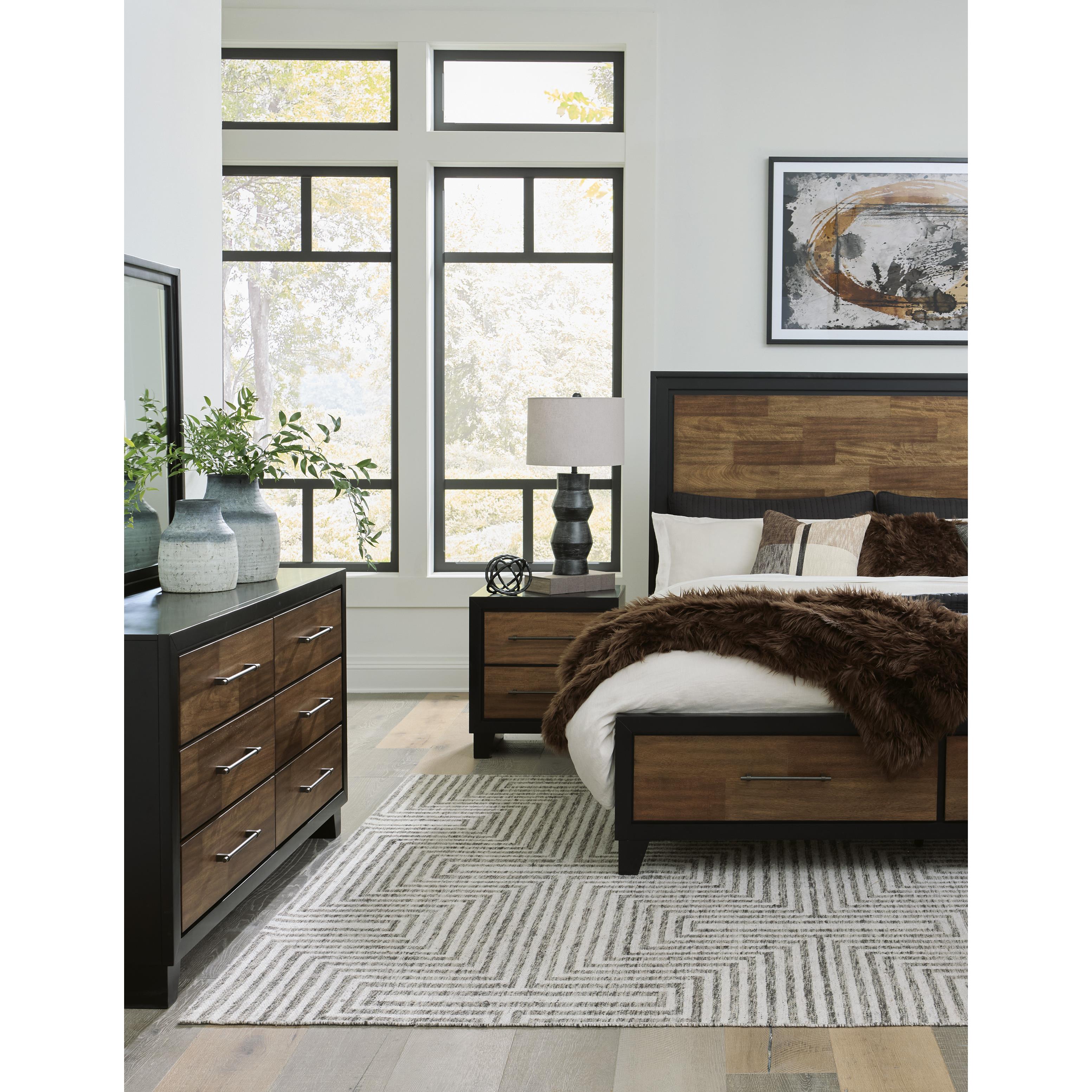 Benchcraft Kraeburn Queen Panel Bed with Storage B496-57/B496-54S/B496-197 IMAGE 10