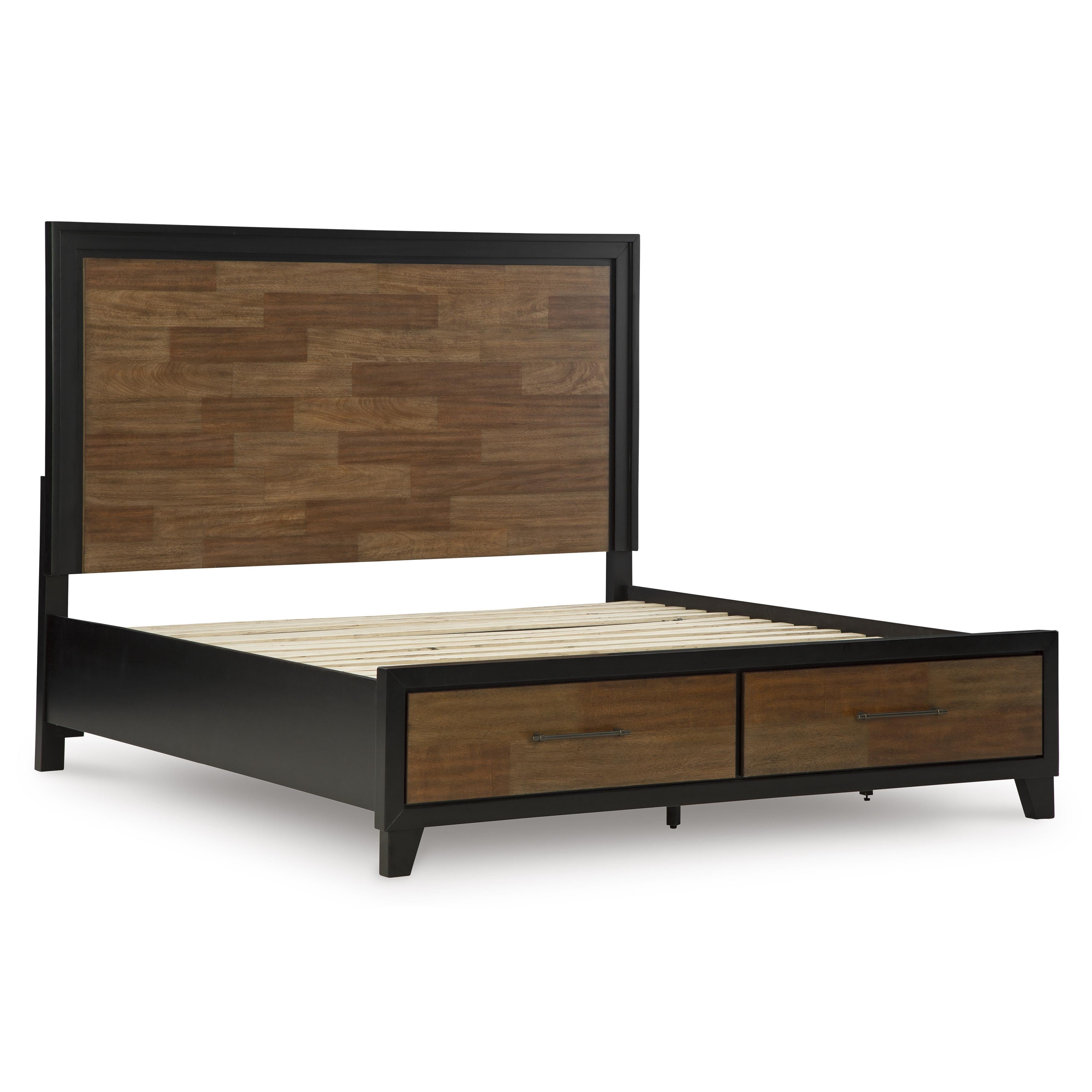 Benchcraft Kraeburn Queen Panel Bed with Storage B496-57/B496-54S/B496-197 IMAGE 5