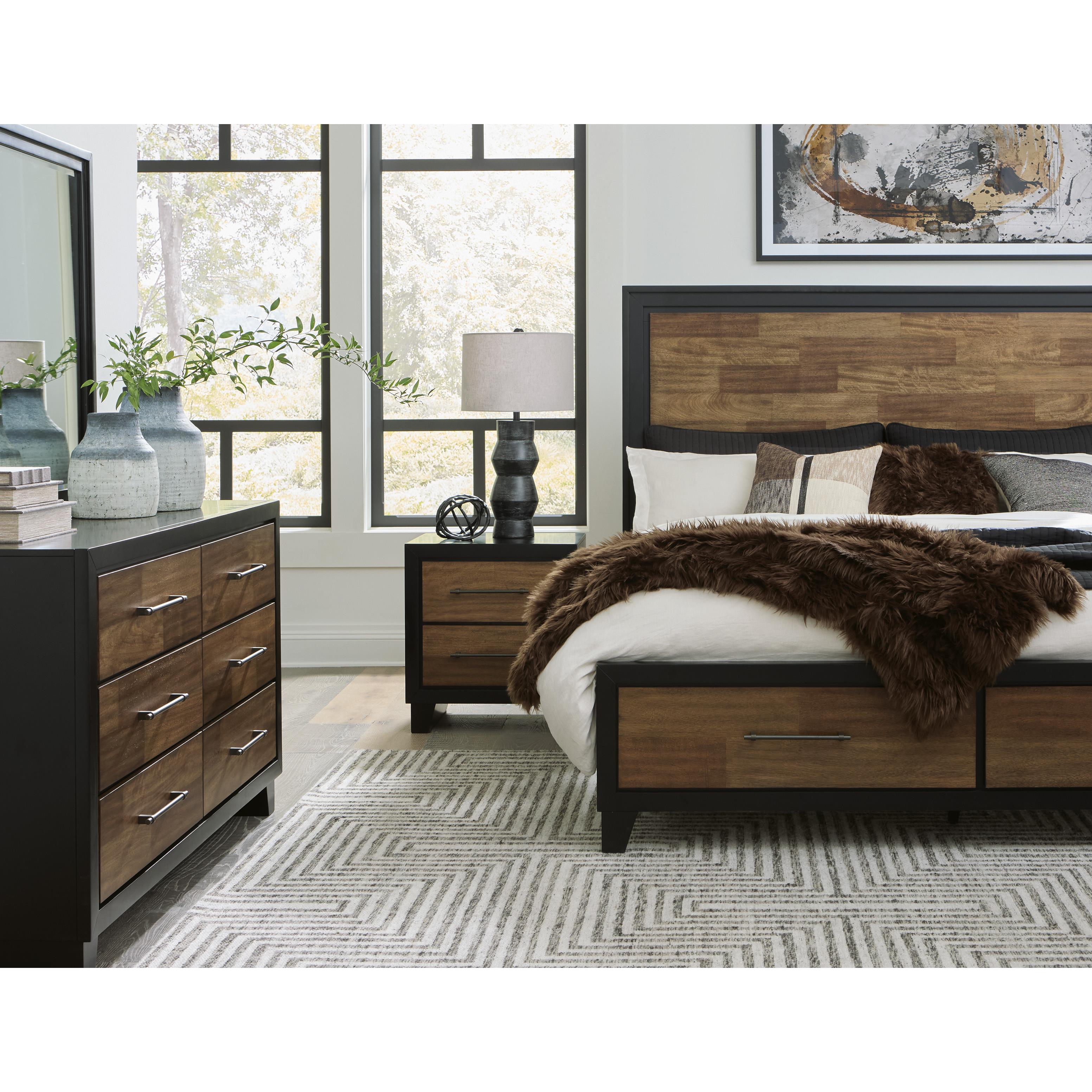 Benchcraft Kraeburn Queen Panel Bed with Storage B496-57/B496-54S/B496-197 IMAGE 8
