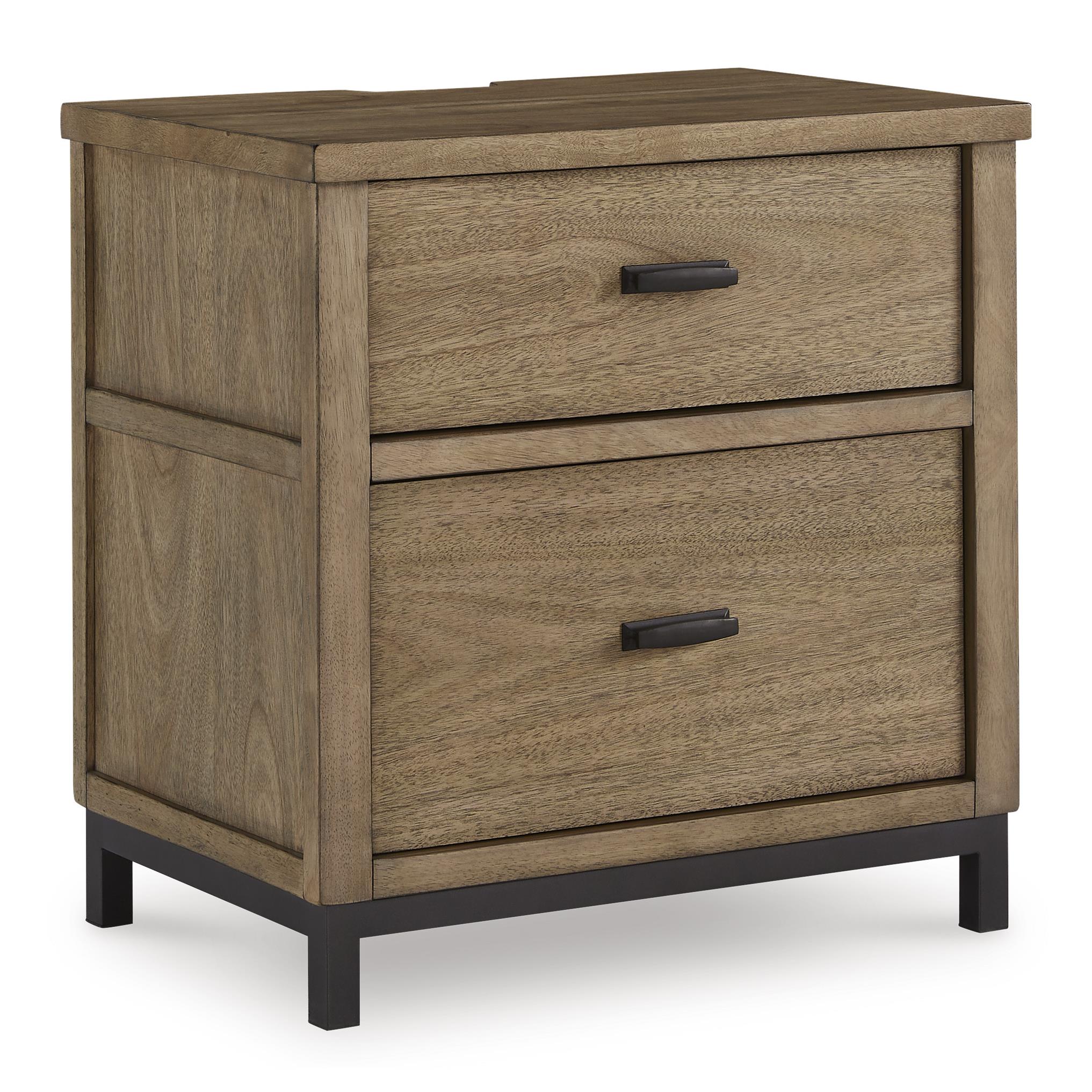 Diamond Modern Furniture Exclusive Design Tomtyn 2-Drawer Nightstand B622-92 IMAGE 1