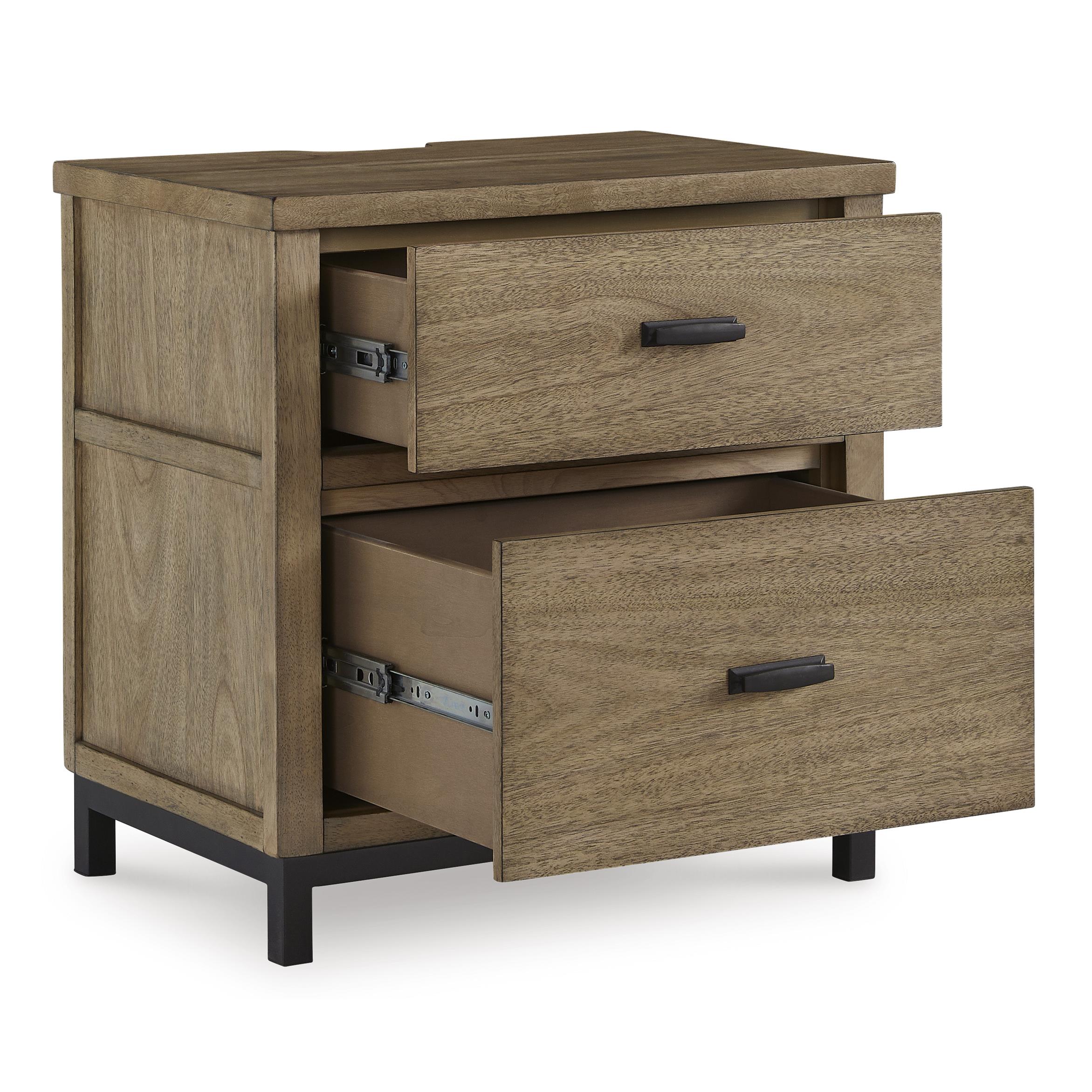 Diamond Modern Furniture Exclusive Design Tomtyn 2-Drawer Nightstand B622-92 IMAGE 2