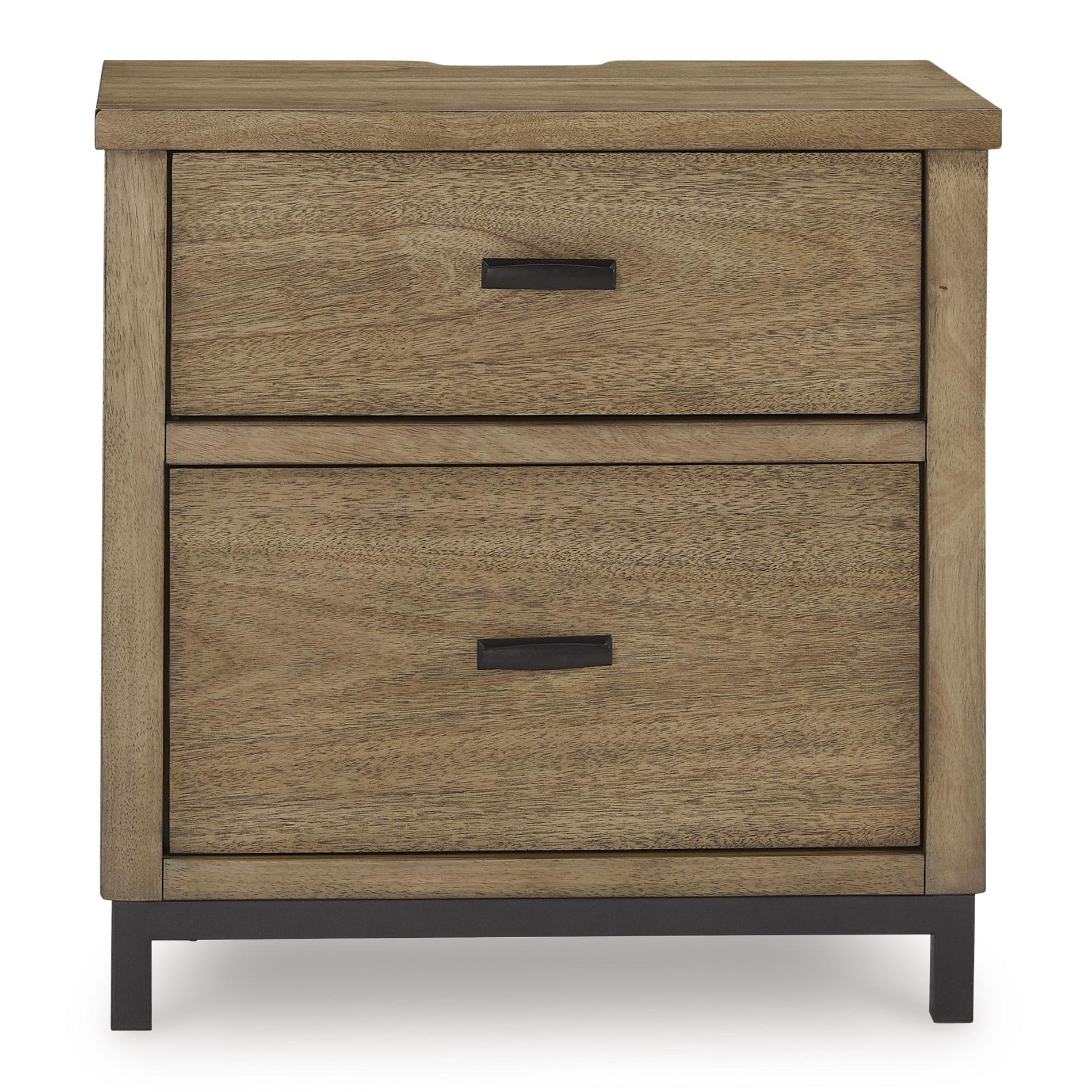 Diamond Modern Furniture Exclusive Design Tomtyn 2-Drawer Nightstand B622-92 IMAGE 3