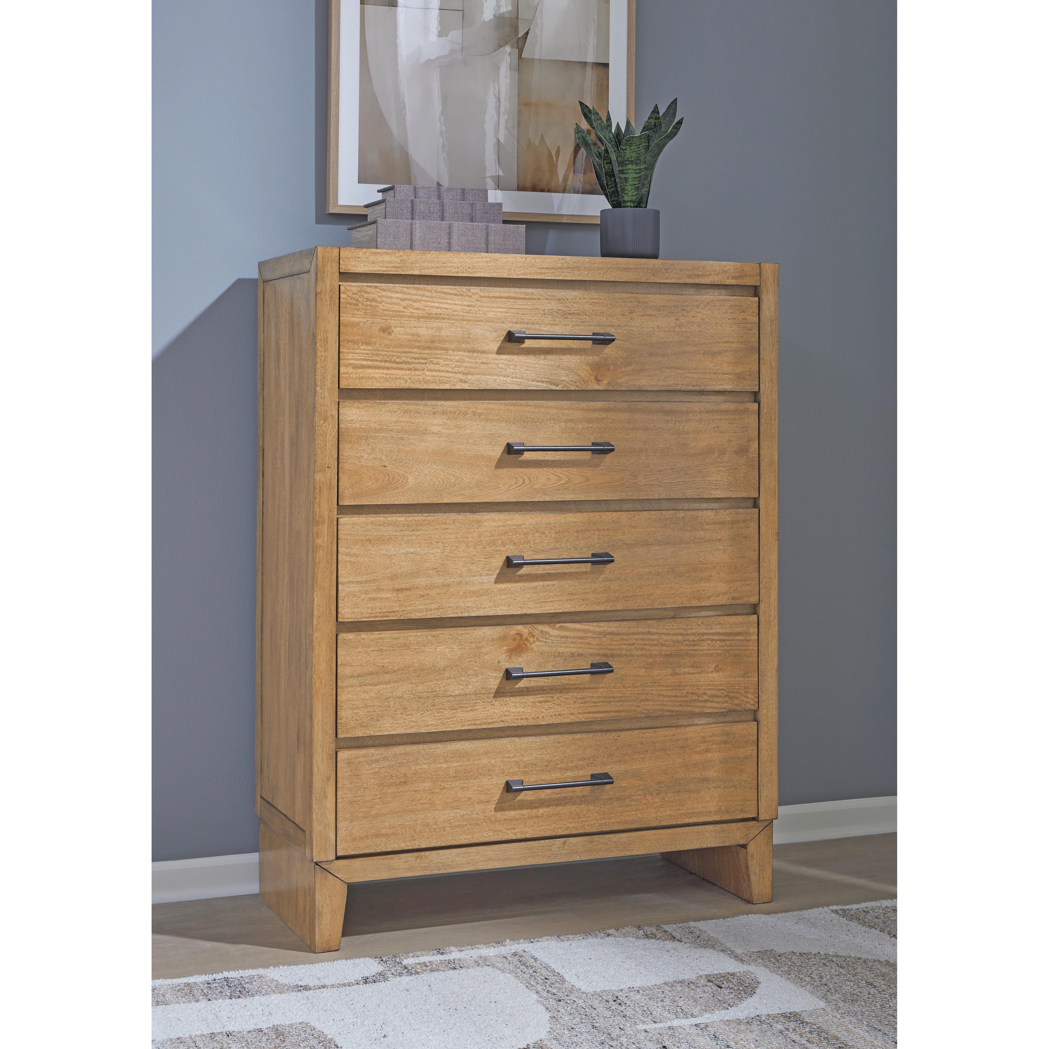 Diamond Modern Furniture Exclusive Design Sherbana 5-Drawer Chest B833-46 IMAGE 5