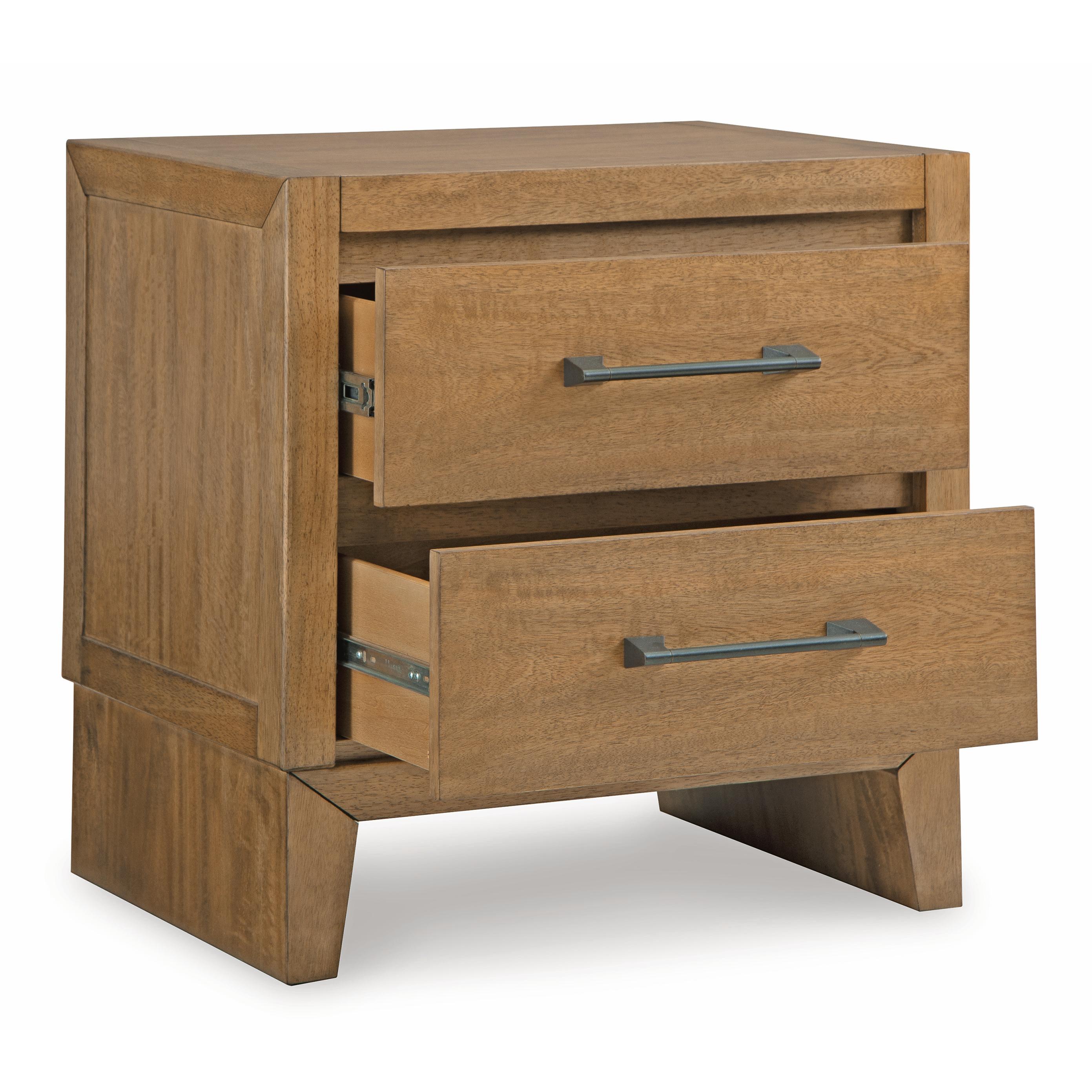 Diamond Modern Furniture Exclusive Design Sherbana 2-Drawer Nightstand B833-92 IMAGE 2