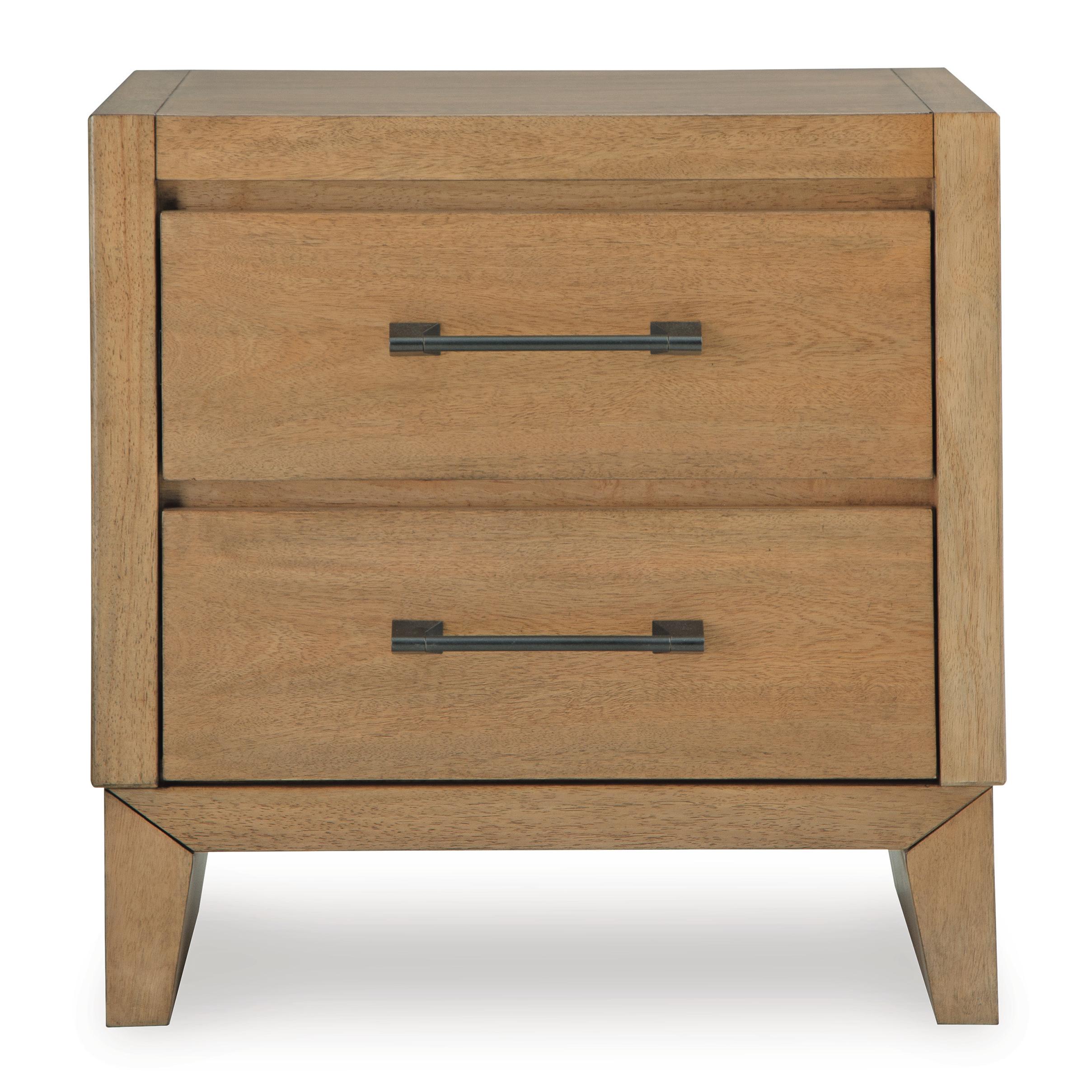 Diamond Modern Furniture Exclusive Design Sherbana 2-Drawer Nightstand B833-92 IMAGE 3