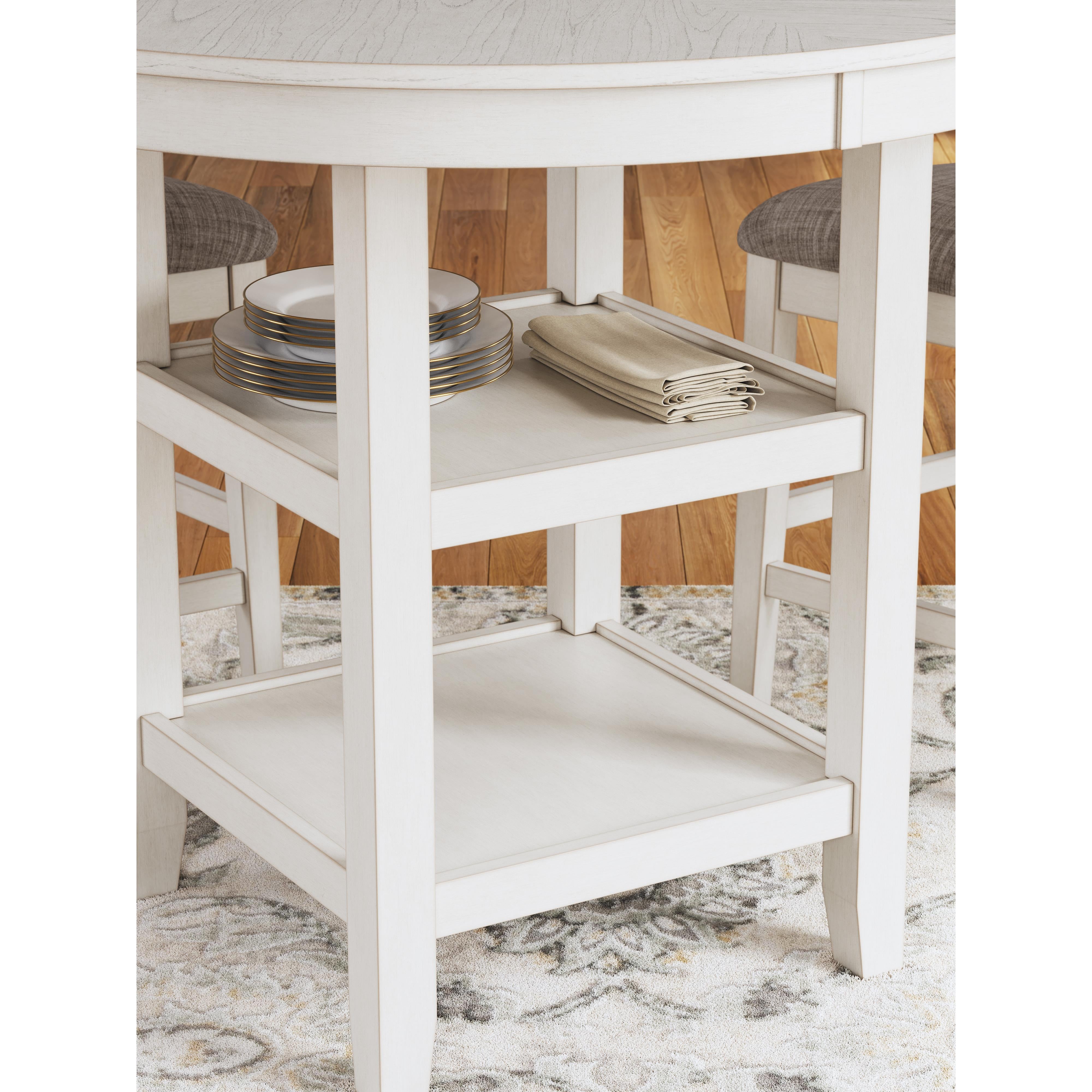 Diamond Modern Furniture Exclusive Design Erinberg 5 pc Counter Height Dinette D423-223 IMAGE 6