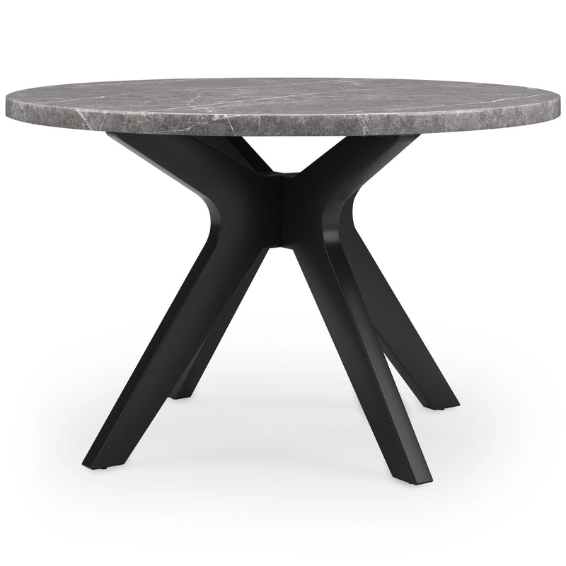 Diamond Modern Furniture Exclusive Design Round Glinari Dining Table D476-15 IMAGE 1