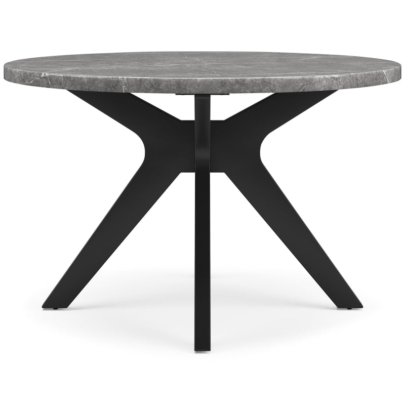 Diamond Modern Furniture Exclusive Design Round Glinari Dining Table D476-15 IMAGE 2