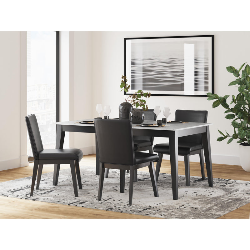 Diamond Modern Furniture Exclusive Design Jettaya Dining Table D494-25 IMAGE 6