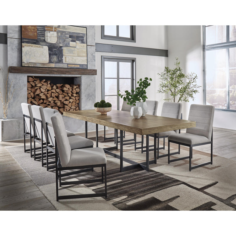 Signature Design by Ashley Tomtyn Dining Table with Trestle Base D622-35 IMAGE 12