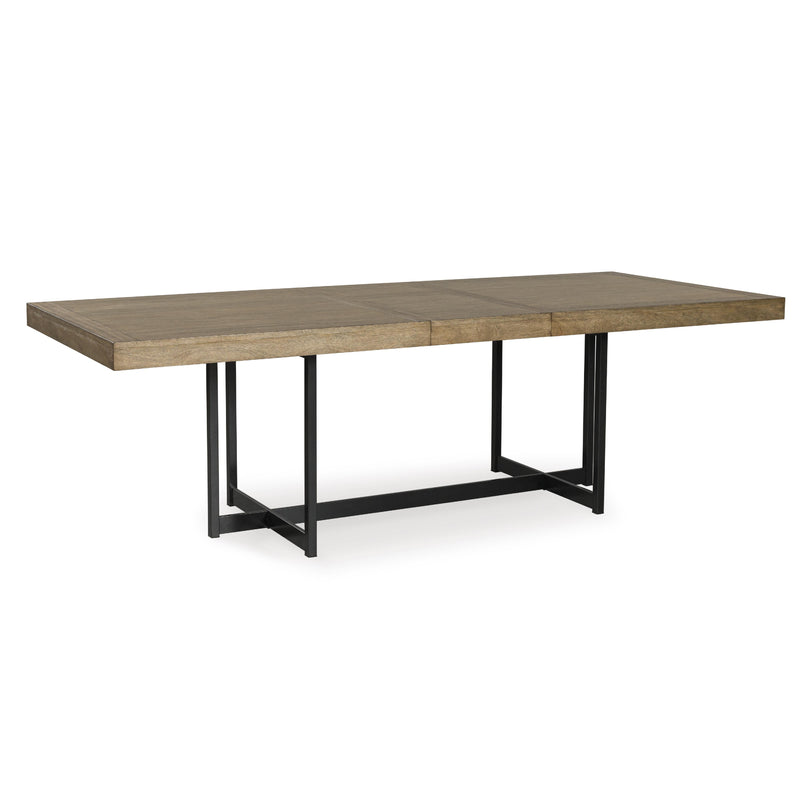 Signature Design by Ashley Tomtyn Dining Table with Trestle Base D622-35 IMAGE 1