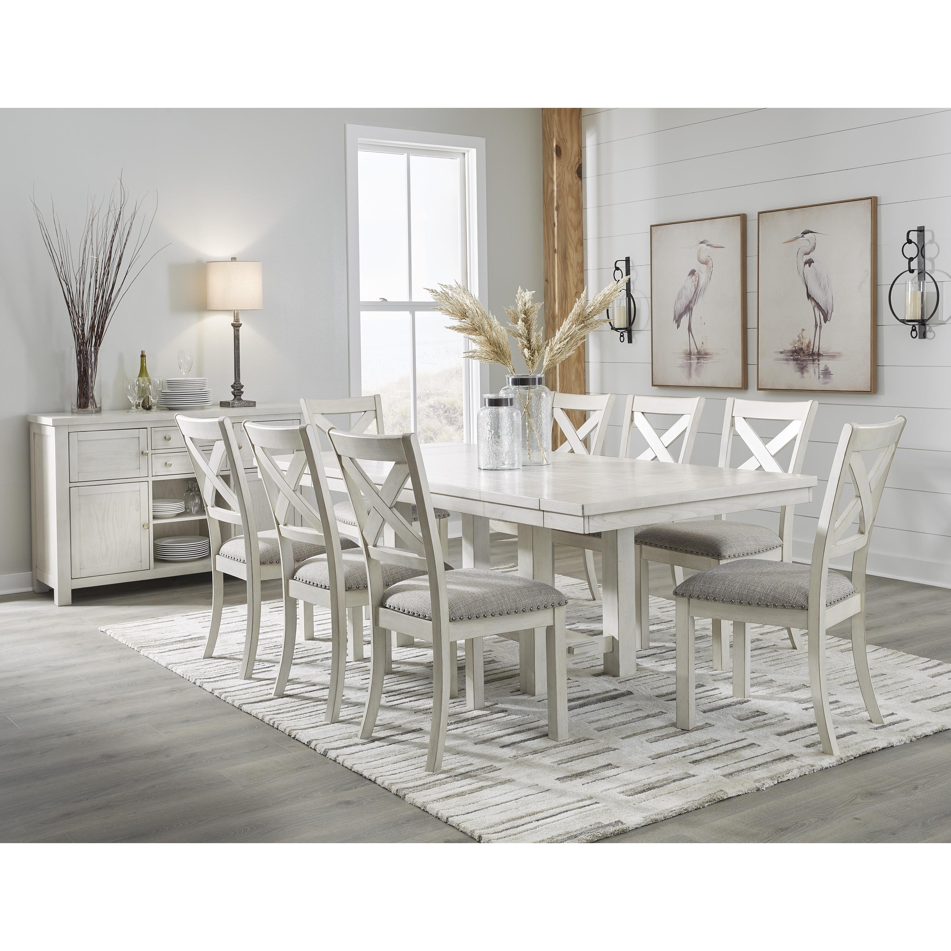 Signature Design by Ashley Robbinsdale Dining Table with Trestle Base D642-45 IMAGE 12