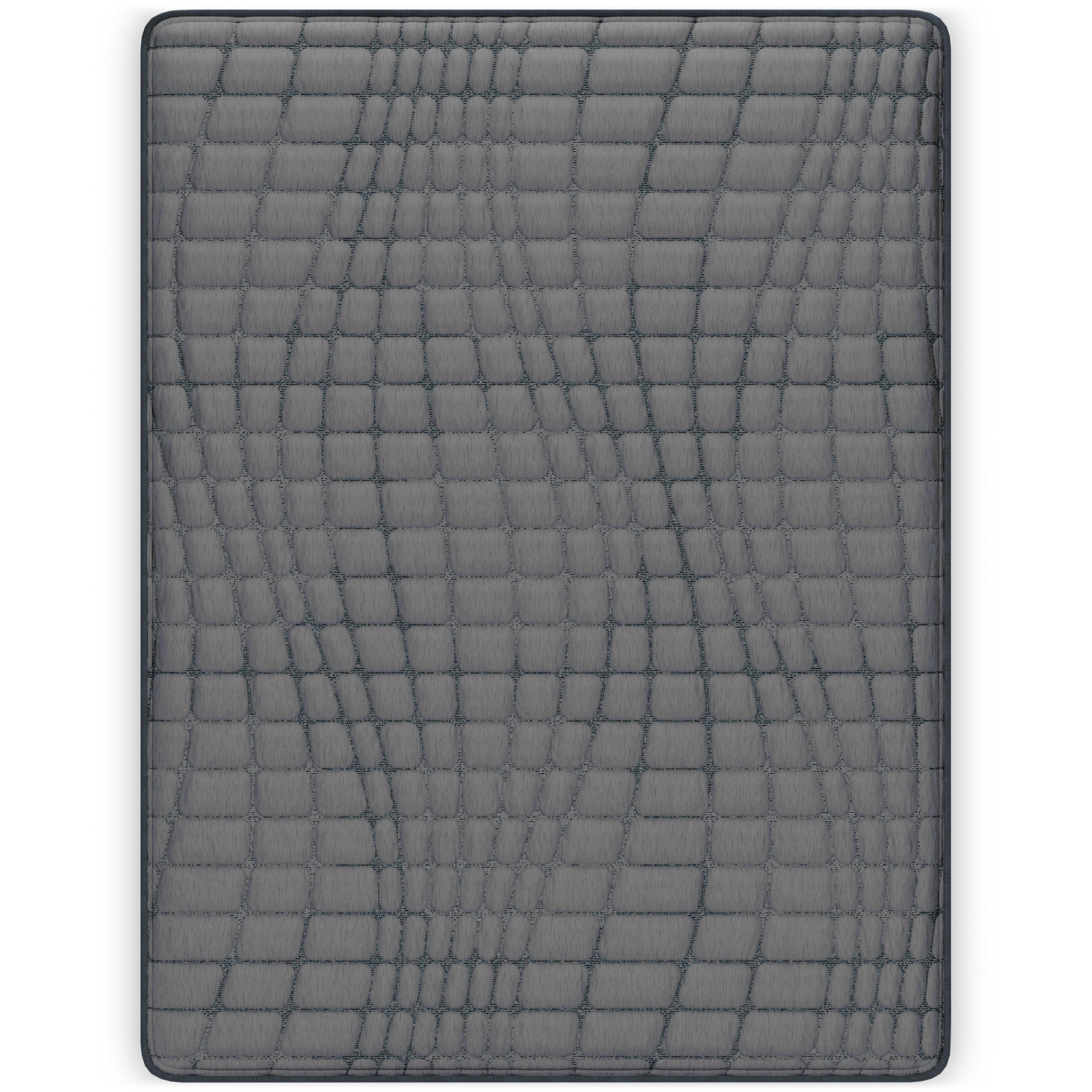 Diamond Modern Furniture Exclusive Design Gray 1200 Hybrid M43841 King Mattress IMAGE 2