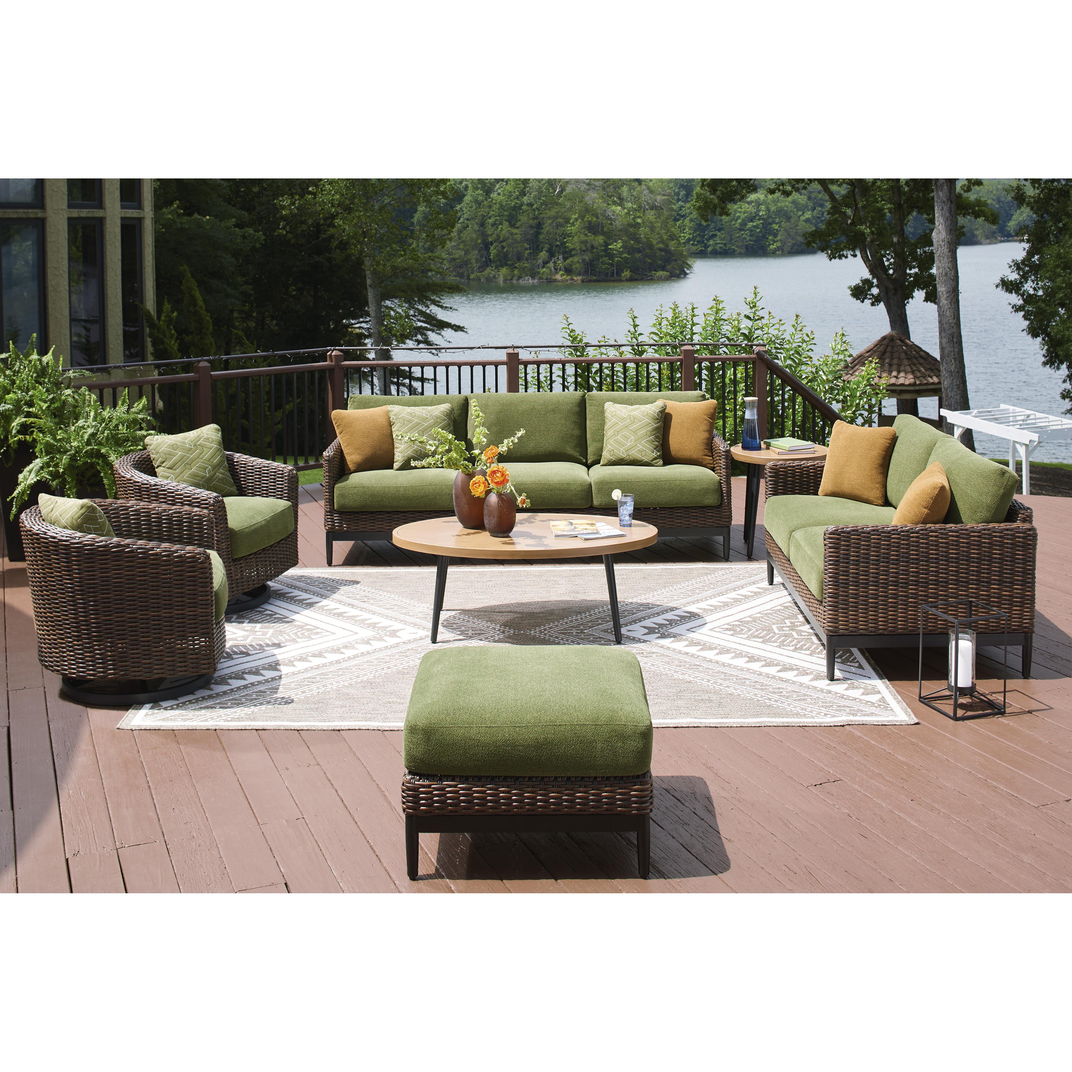 Signature Design by Ashley Horizon Hall P572-706 Round End Table IMAGE 6