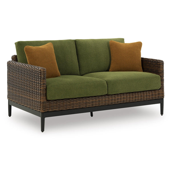 Signature Design by Ashley Horizon Hall P572-835 Loveseat with Cushion IMAGE 1