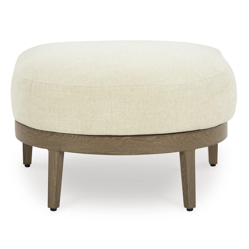 Signature Design by Ashley Serene Bay P671-814 Ottoman with Cushion IMAGE 2