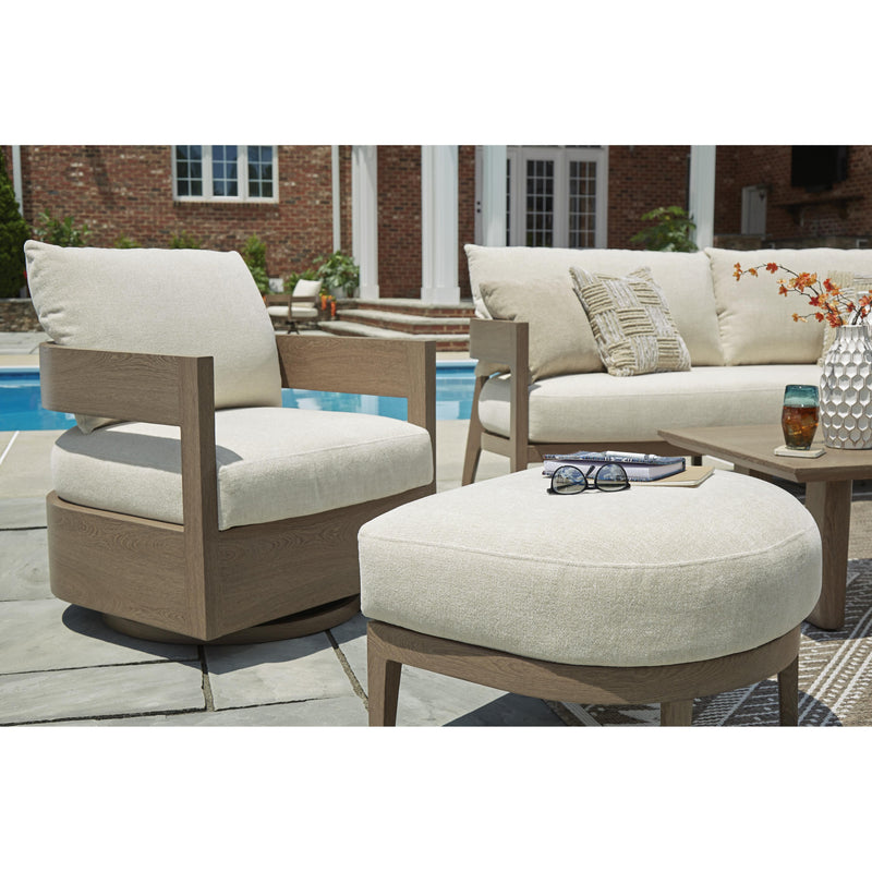 Signature Design by Ashley Serene Bay P671-814 Ottoman with Cushion IMAGE 6