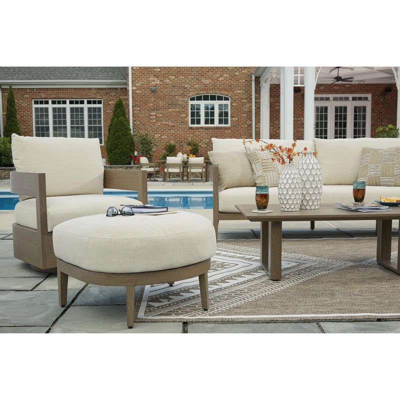 Signature Design by Ashley Serene Bay P671-814 Ottoman with Cushion IMAGE 7