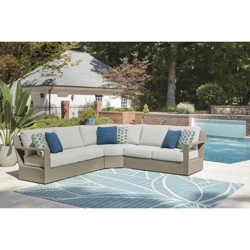 Signature Design by Ashley Outdoor Seating Sectionals P704-854/P704-877 IMAGE 2