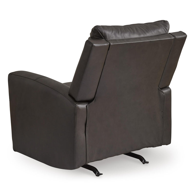 Signature Design by Ashley Boxmere Power Rocker Leather Match Recliner U1310098 IMAGE 6