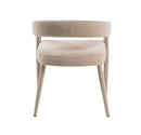 Modrest Mundra - Modern Beige Fabric Dining Chair