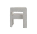 Modrest Drea - Modern White Fabric Dining Chair